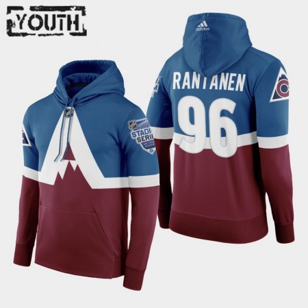 Lapsille NHL Colorado Avalanche Mikko Rantanen 96 2020 Stadium Series Pullover Hooded Sweatshirt